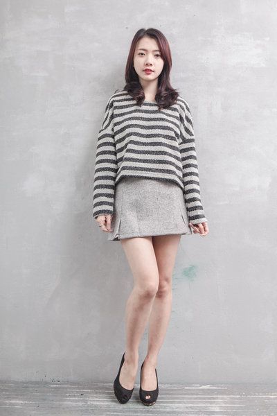 Áo khoát caro xanh thời trang trẻ trung