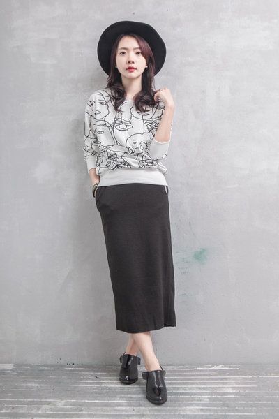 Áo khoát caro xanh thời trang trẻ trung