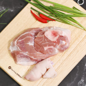 Thịt đùi heo ngon khay 500g